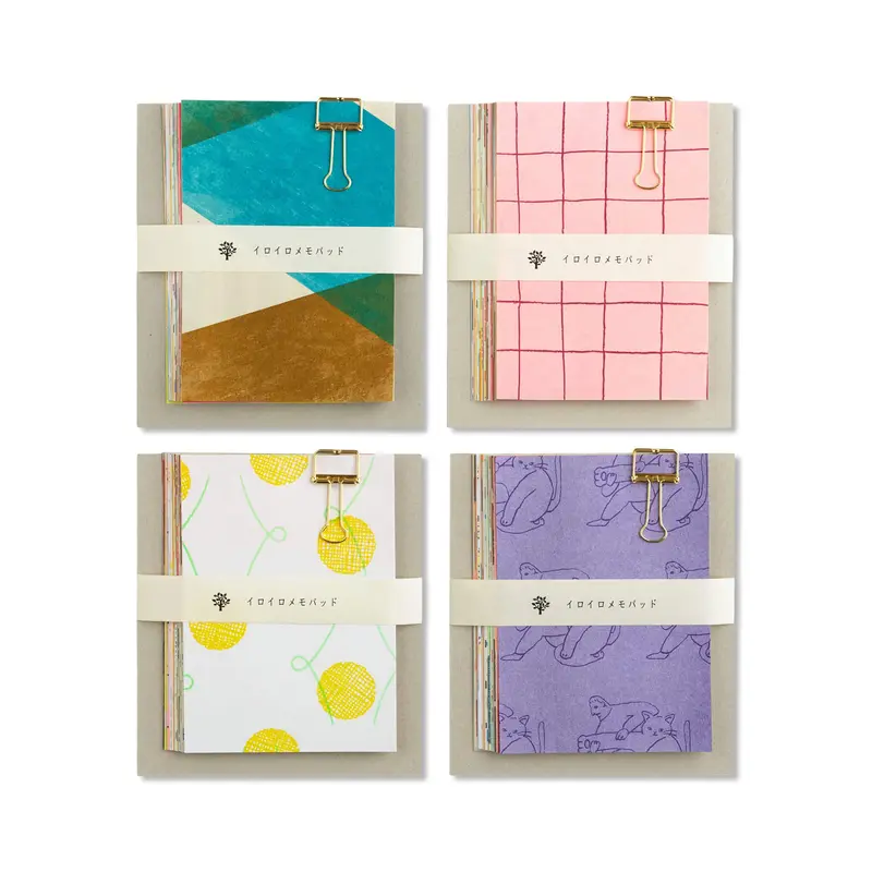 Mizushima IROIRO Memo Pad