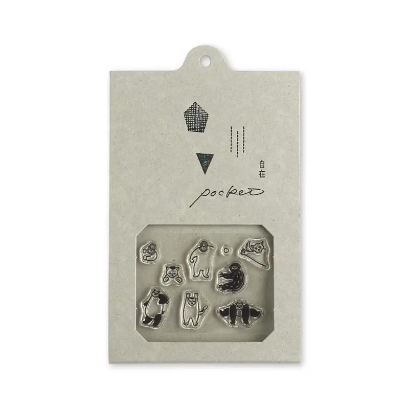 Mizushima JIZAI Clear Stamp Pocket - Sneaking Into Everything 02