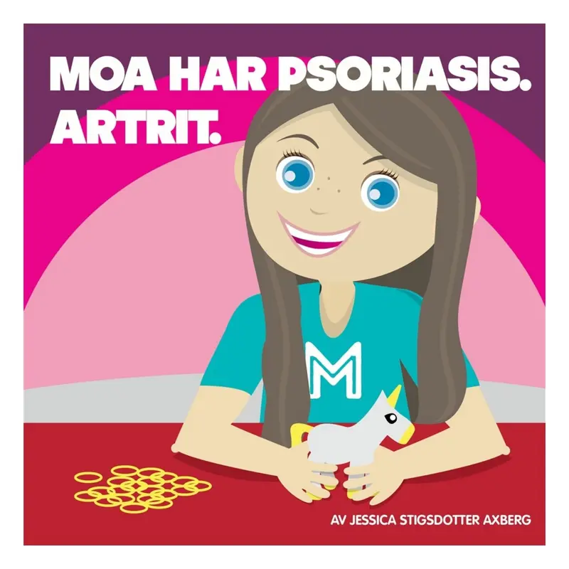 Moa har Psoriasis. Artrit