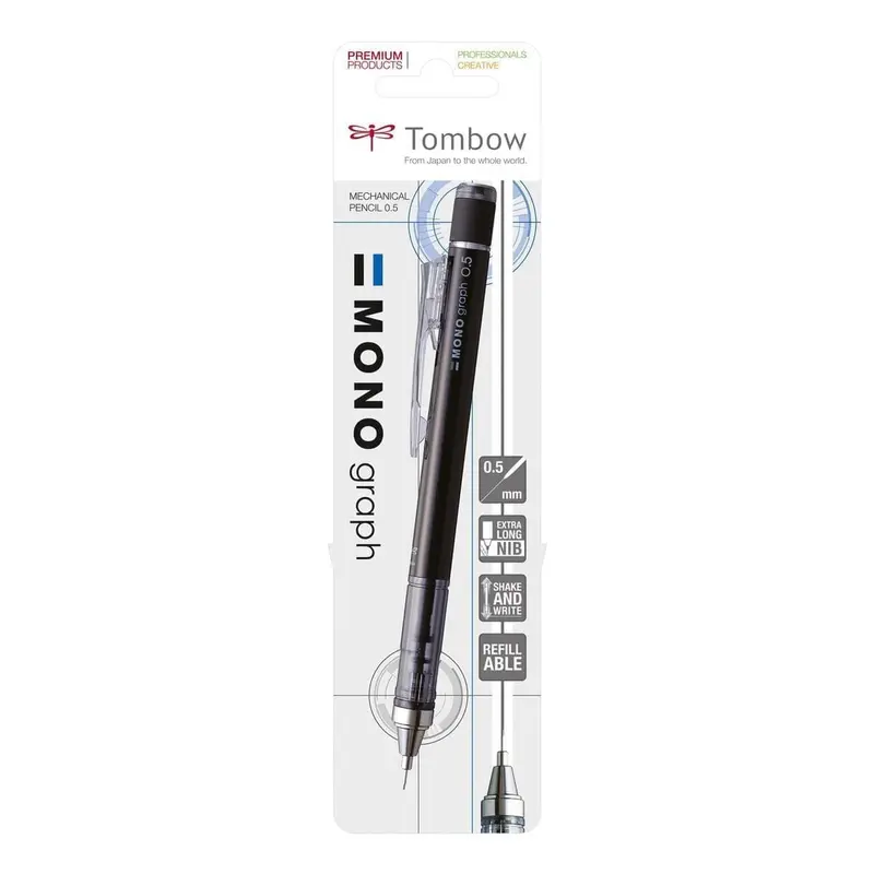 Mono graph Stiftpennor - Black