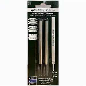 Monteverde Capless Ceramic Gel Refill Black Medium (to fit Pelikan)