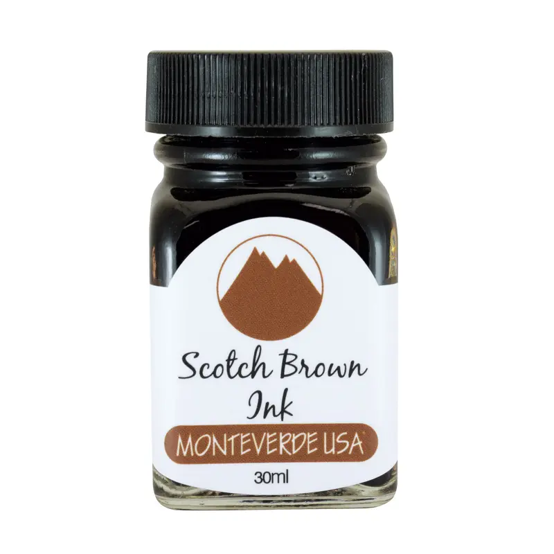 Monteverde Ink Bottle Scotch Brown