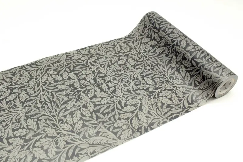 mt Casa Fleece - Morris & Co - Pure Acron Charcoal/Gilver