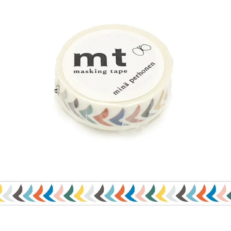 mt × minä perhonen Washi Tape - Bird Petit Mix [15mm]