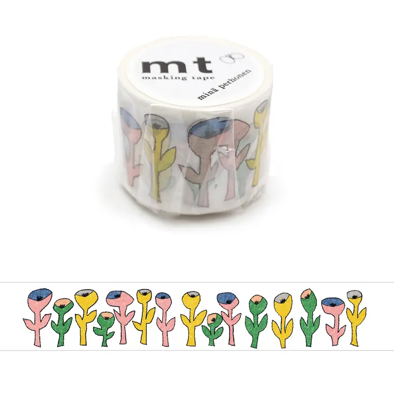 mt × minä perhonen Washi Tape - Bloom [35mm]