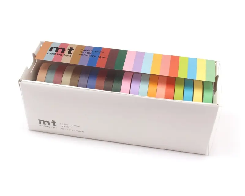 mt Washi Tape 20-pack Light colors 2 Dusty colors