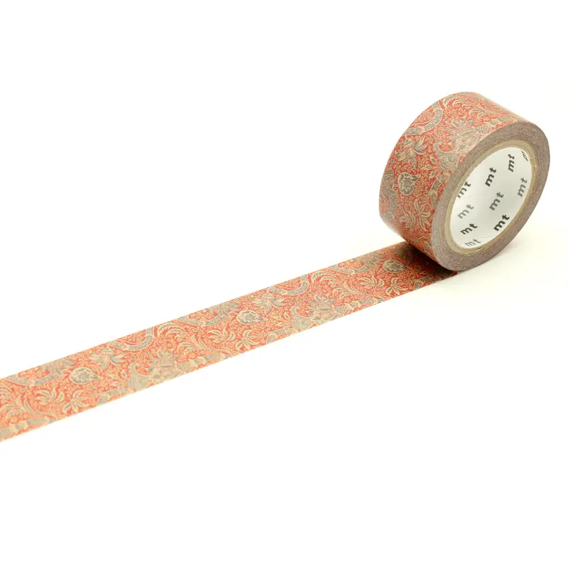 MT Washi-tejp, Indian. Motiv av William Morris (20 mm)
