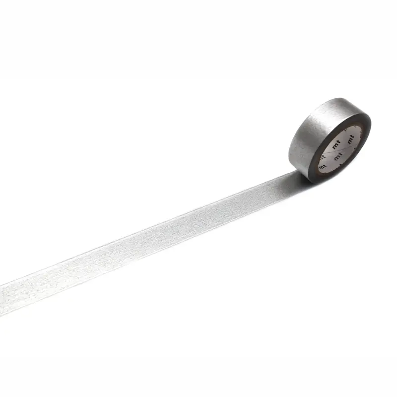MT Washi-tejp, Ljus Silver (15 mm)