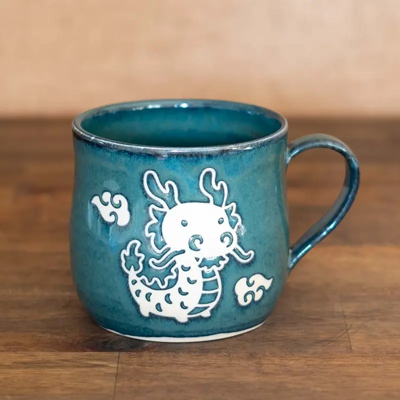 Mug 350 ml - Cobalt Dragon, no. 01