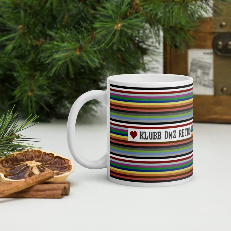 Mugg – 16 fantastiska färger – Klubb DMZ Retro