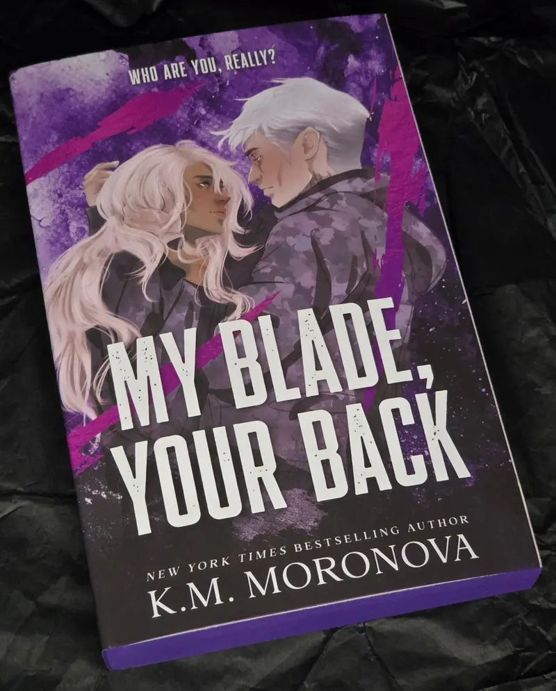My Blade, Your Back (Dark Forces #2), by K.M. Moronova (softback, english edition)