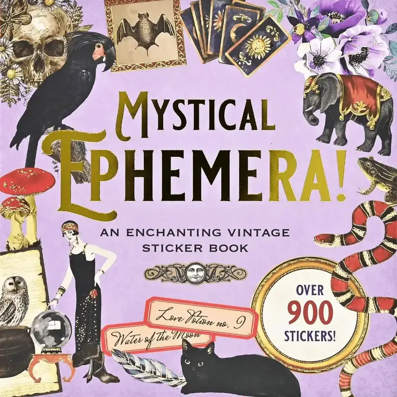 Mystical Ephemera! Sticker book