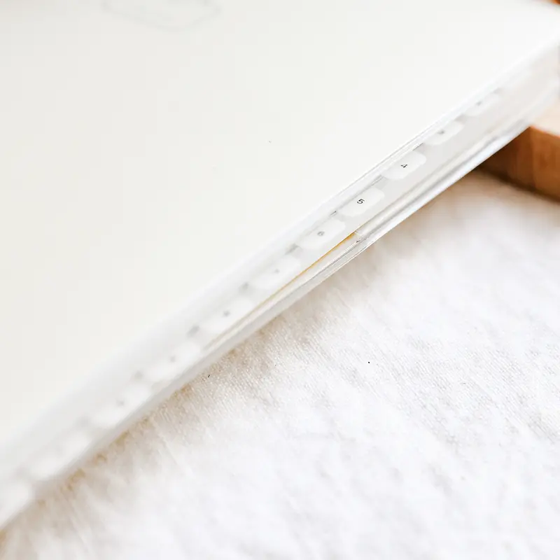Nano Vellum Tabs - Numbered - Planner tabs