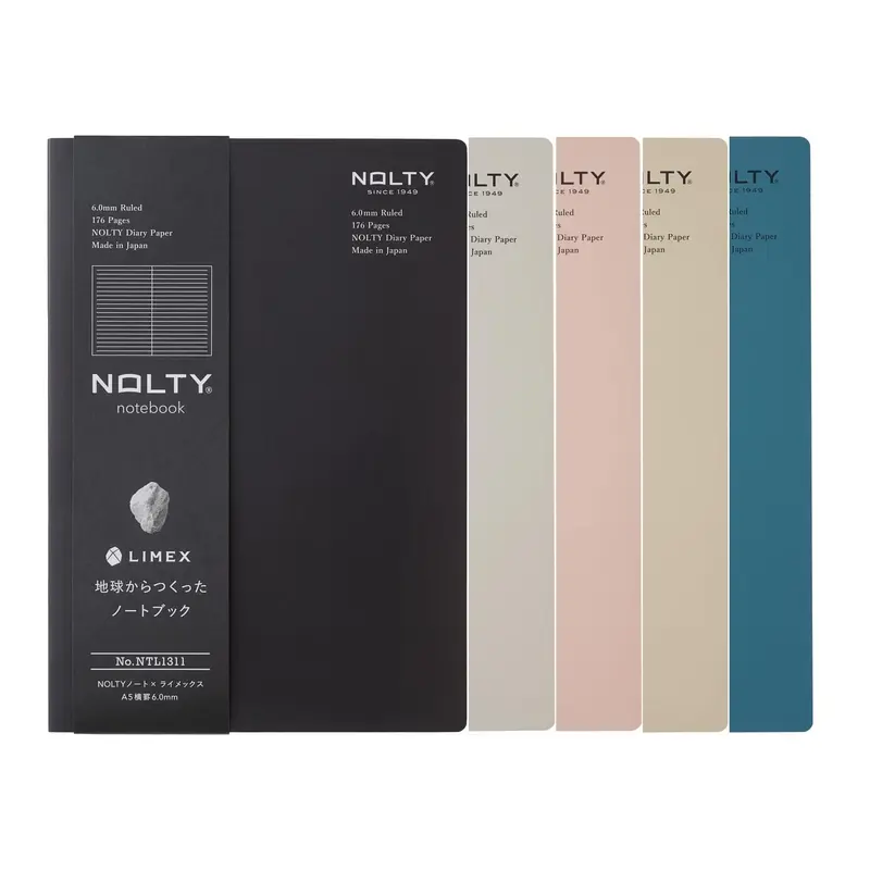 NOLTY Note × LIMEX A5 - Horizontal Ruled Type