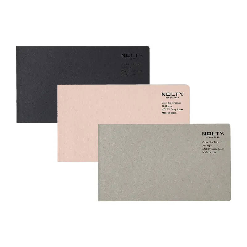 NOLTY Notebook Horizontal Slim Cross Line