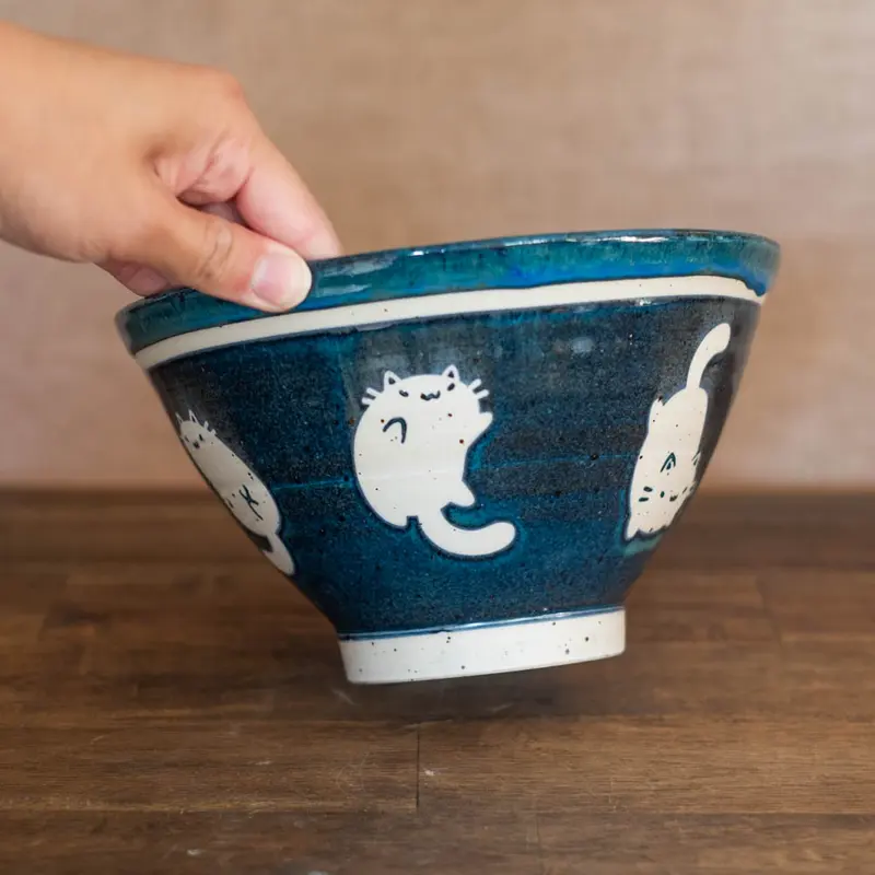 Noodle bowl - Luna cats no. 17