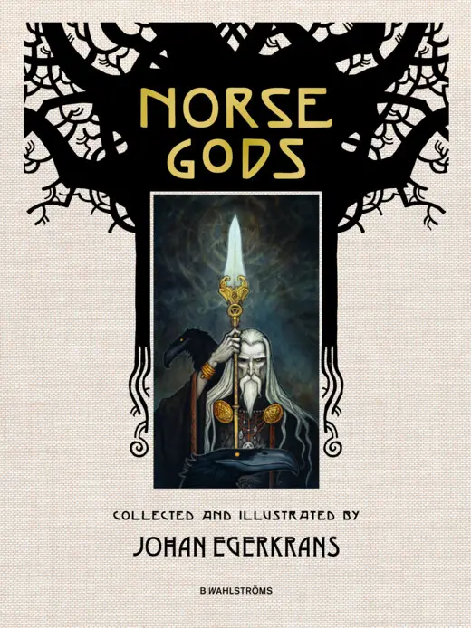 NORSE GODS - SIGNED BOOK & PRINT