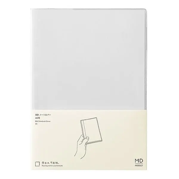 Notebook Cover A5 - Clear