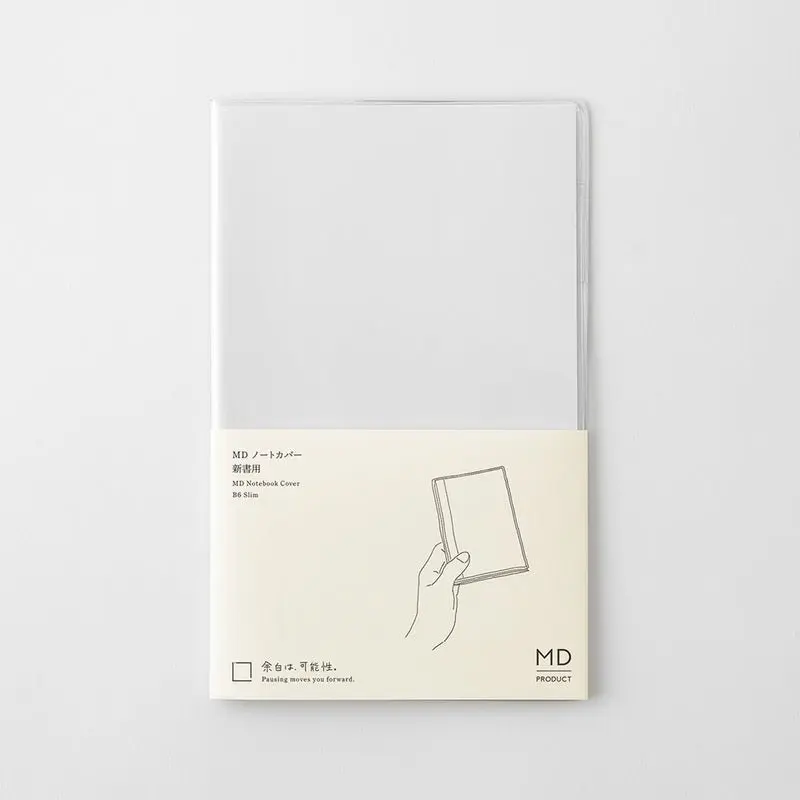 Notebook Cover B6 Slim - Clear