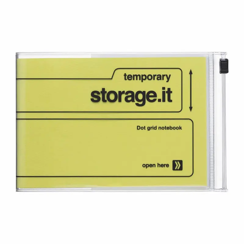 Notebook Storage.it A6 Desk - Dotted - Neo Citron