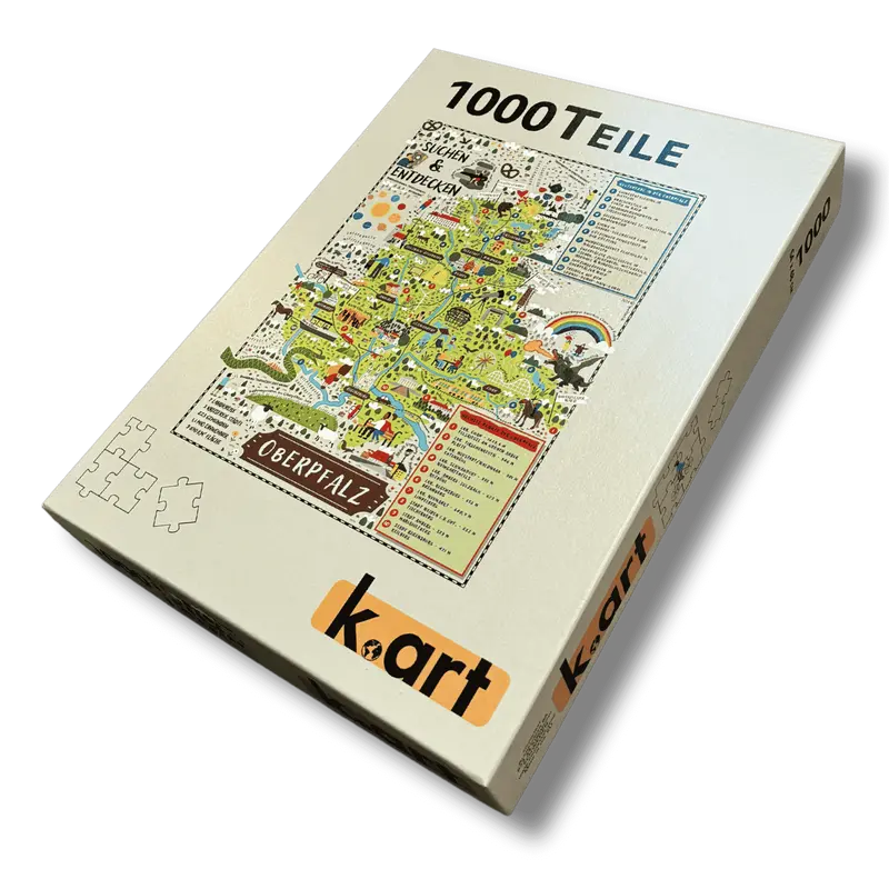 Oberpfalz-Puzzle 1000 Teile