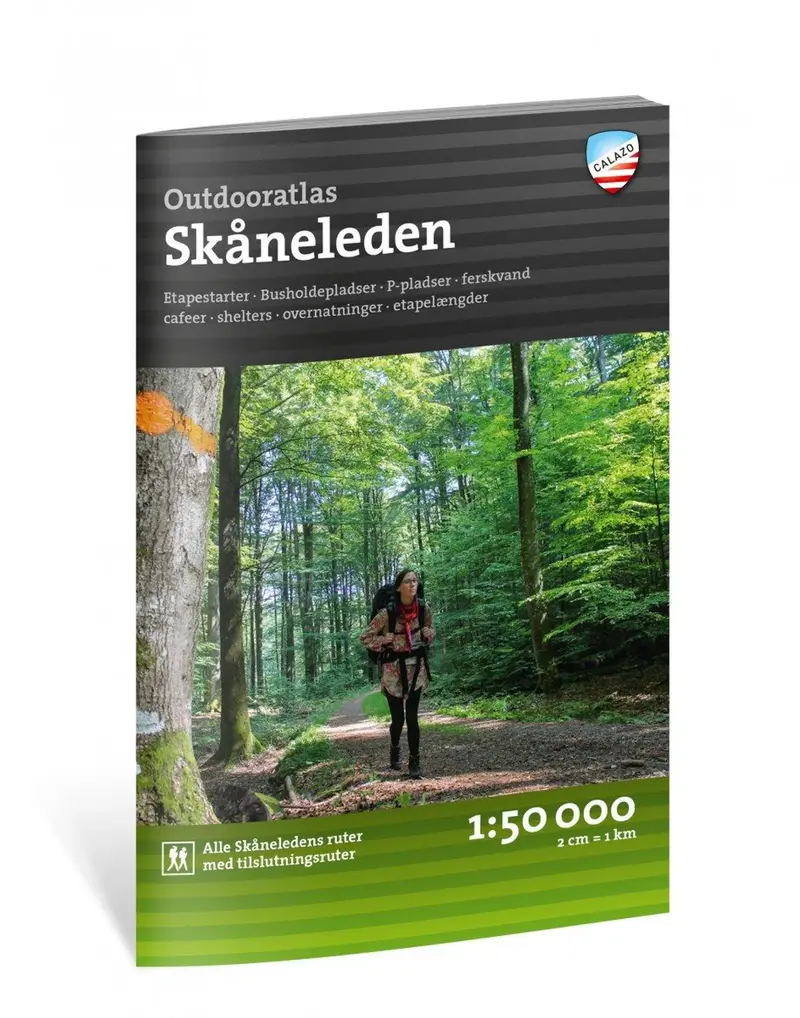 Outdooratlas Skåneleden (dansk) 1