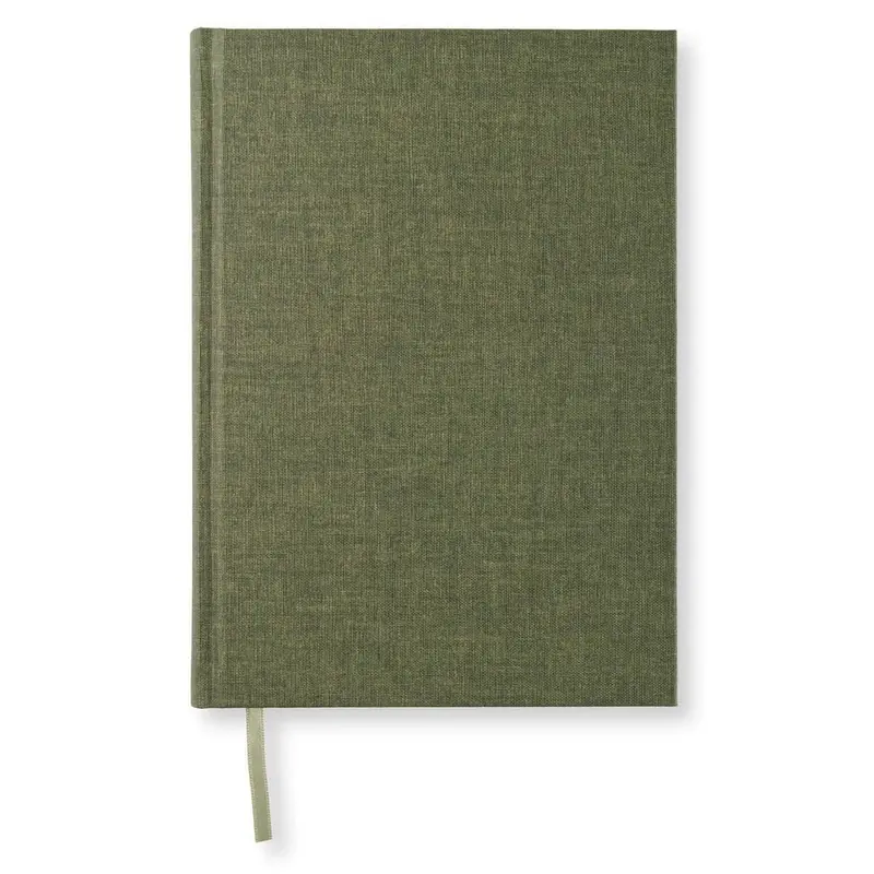Paperstyle anteckningsböcker A5 Olinjerad Khaki Green 128 s