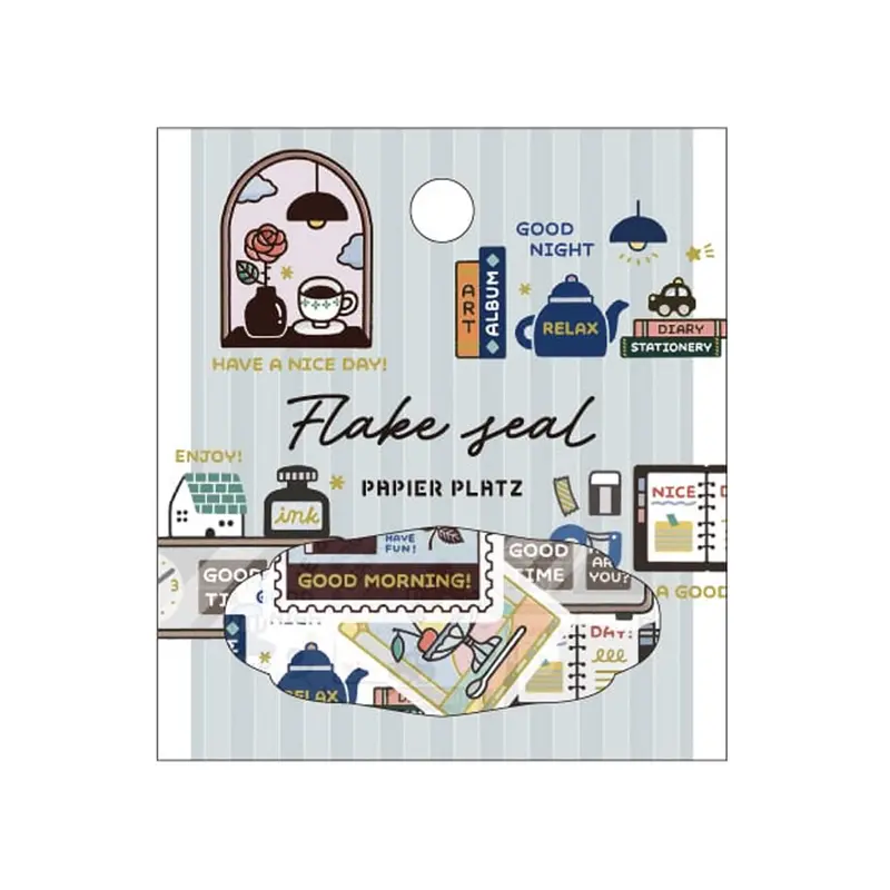 Papier Platz × Eric Gold Foil Flake Sticker - Favorite Things