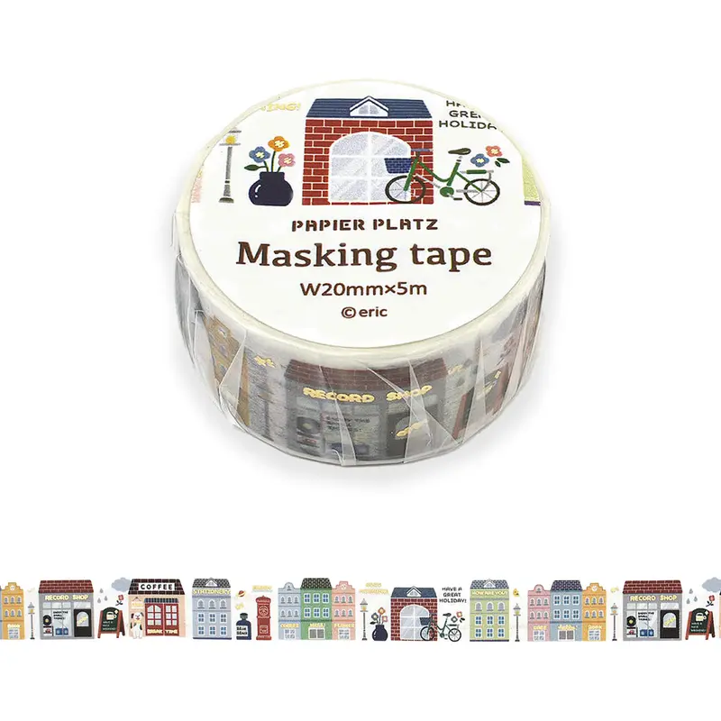 Papier Platz × Eric Gold Foil Washi Tape - Favorite Place