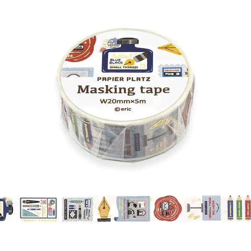 Papier Platz × Eric Gold Foil Washi Tape - Writing Utensils