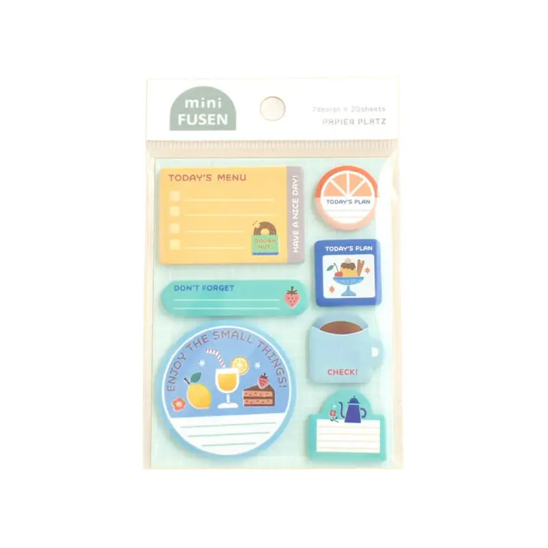 Papier Platz × Eric Mini Sticky Notes - Fruit & Sweets