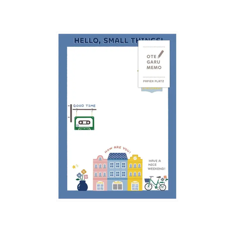 Papier Platz × Eric Otegaru Memo Pad - Favorite Place