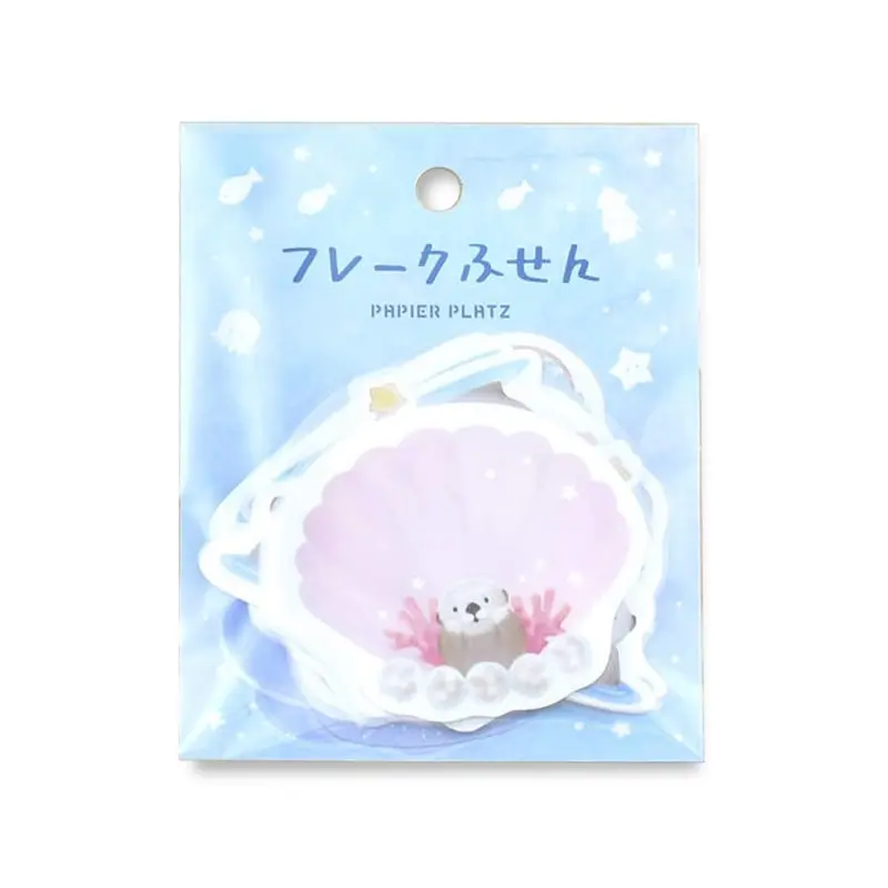 Papier Platz × MILINA Flake Sticky Notes - Love Racco