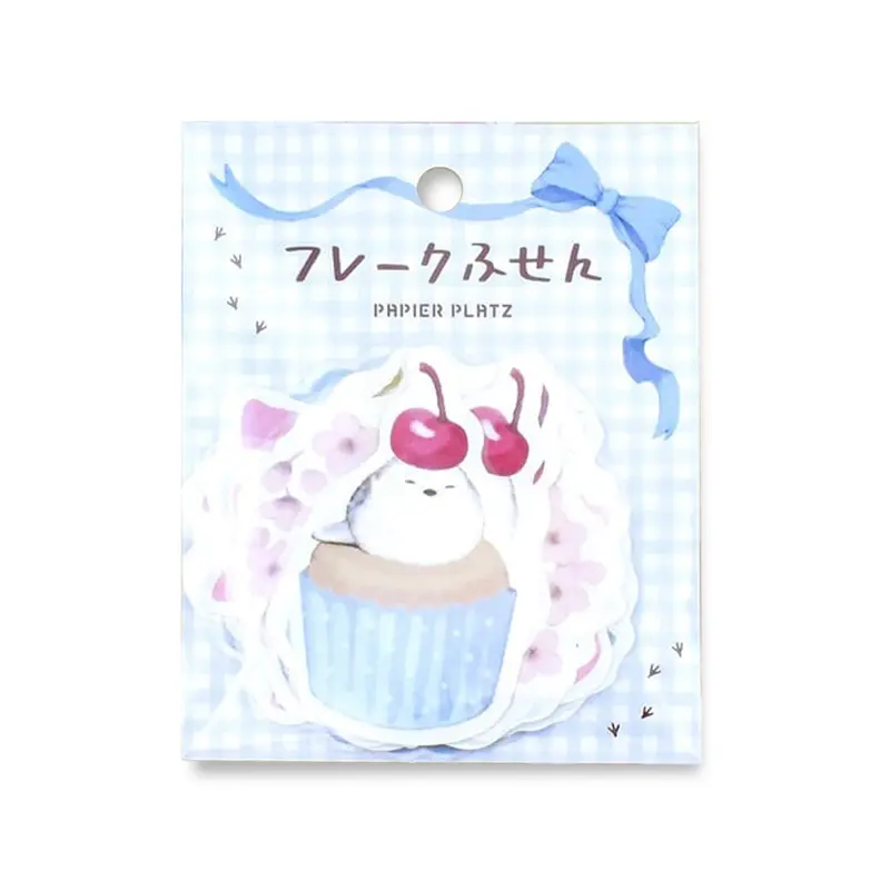 Papier Platz × MILINA Flake Sticky Notes - Love Shimaenaga