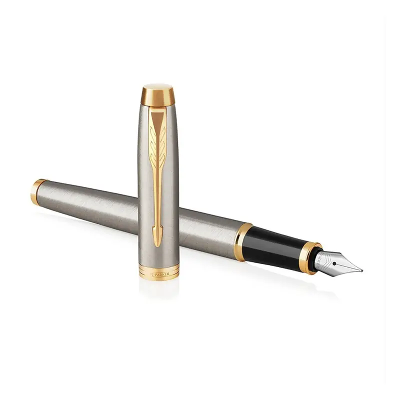Parker IM Brushed/Gold Reservoar Fine