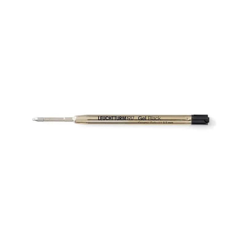 2 st Patron till Leuchtturm Drechgriffel Nr 1 gel, rollerball (Parkerstandard) 0,7