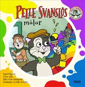 Pelle Svanslös målar