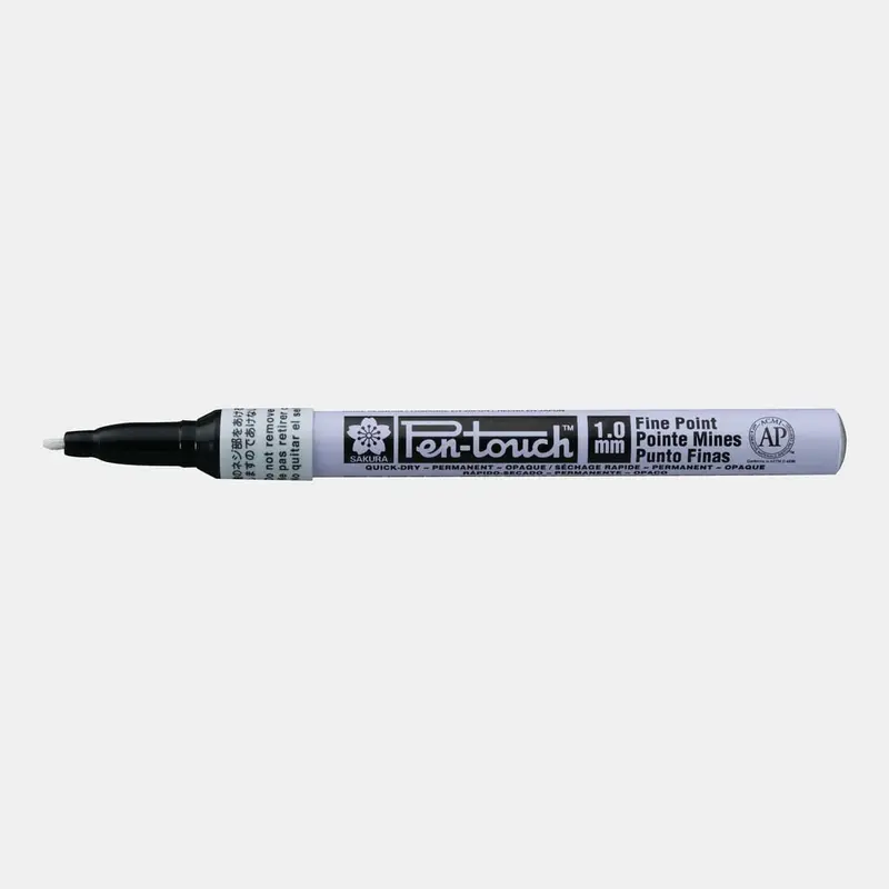 Pen-Touch Märkpenna Fine White