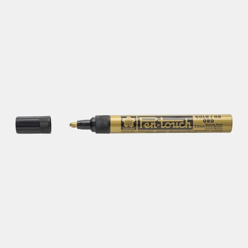 Pen-Touch Märkpenna Medium Gold