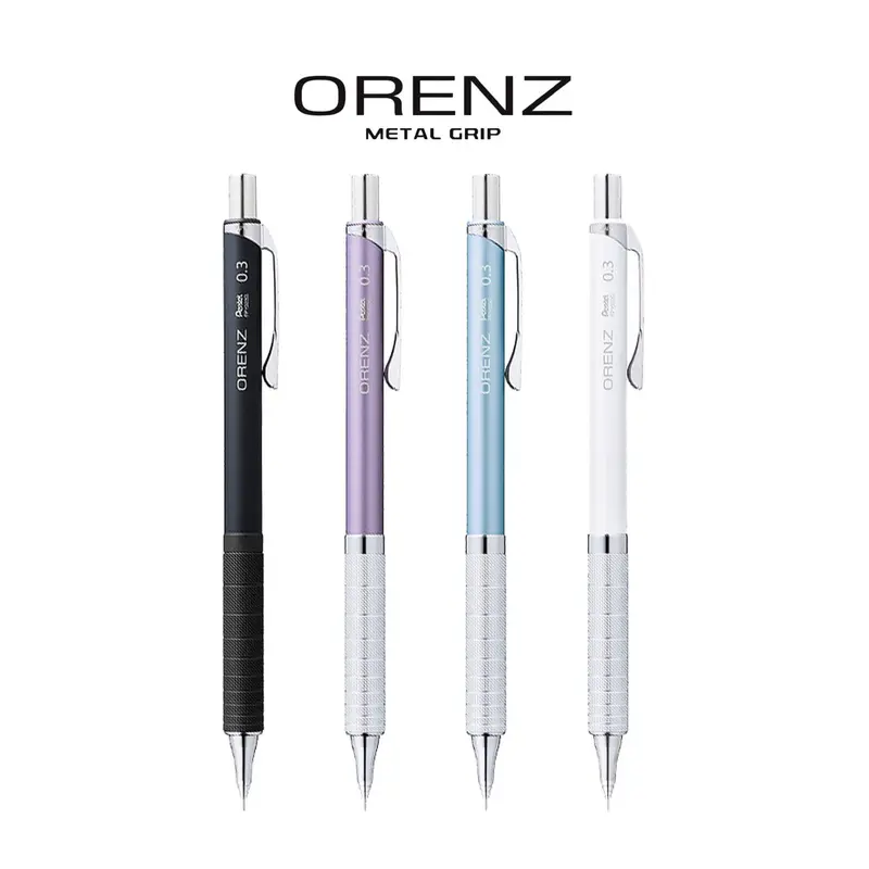 Pentel Orenz Mechanical Pencil Metal Grip Type 0.3mm