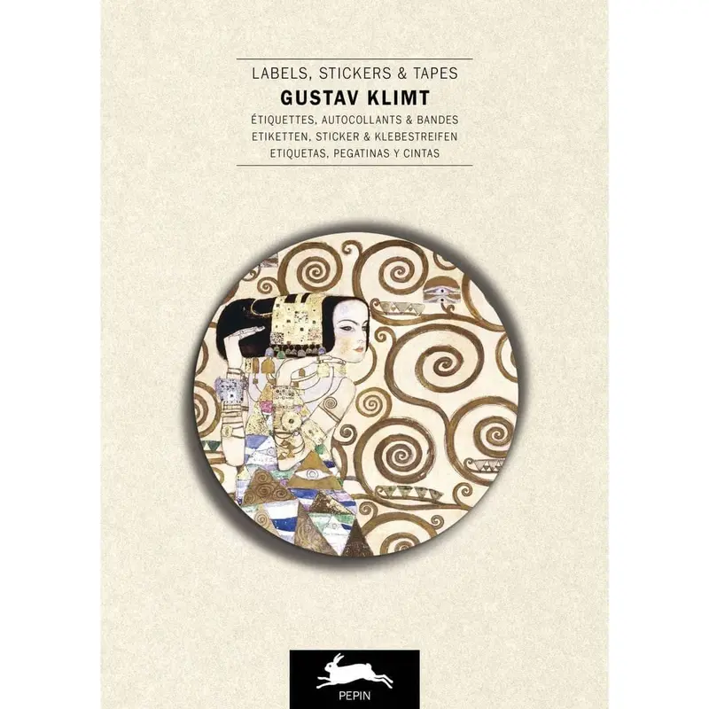 Pepin Labels, stickers & tape Sticker book - Gustav Klimt