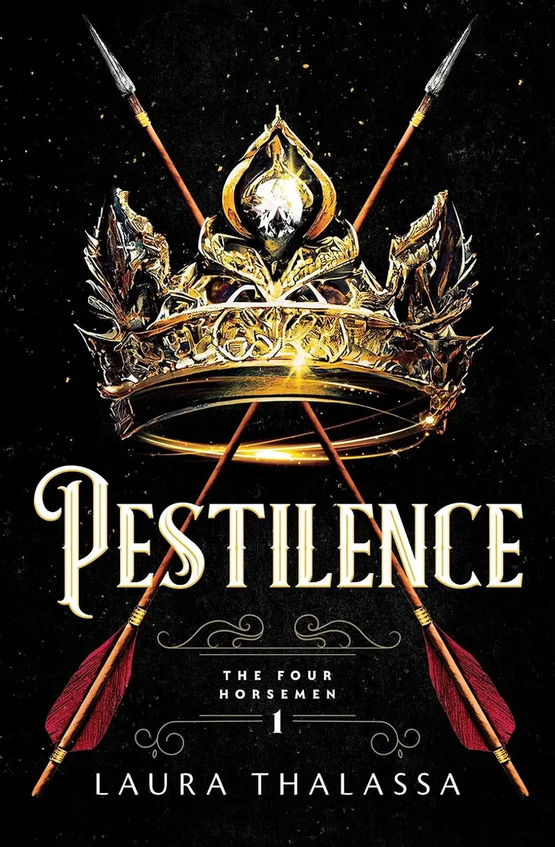 Pestilence (The Four Horsemen Bok 1), av Laura Thalassa (pocketutgåva, engelska)