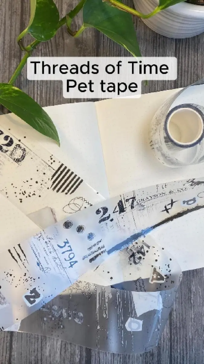 Pet Tape - Juillet X Mic - Threads of Time 70 mm