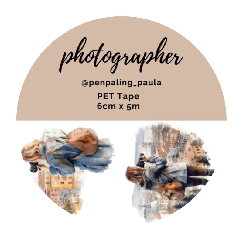 Pet Tape - Penpaling Paula - Photographer 60 mm