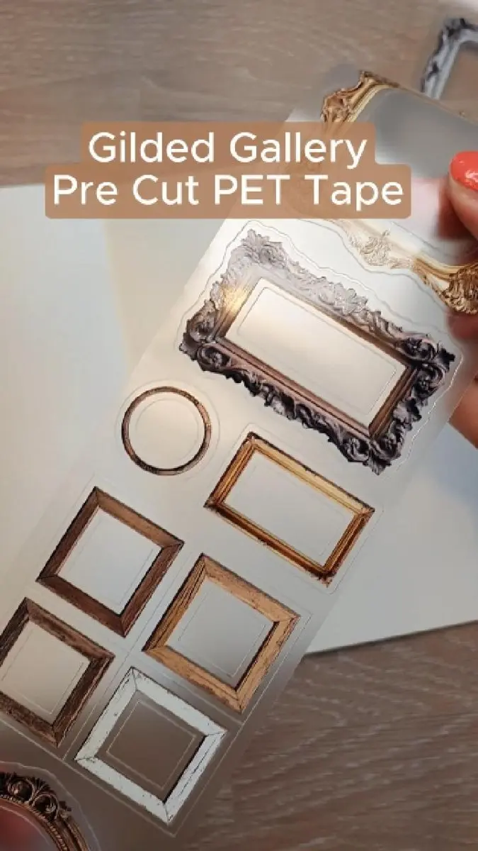 Pet Tape Pre-cut - MIC - Gilded Gallery 3D Glossy 70 mm