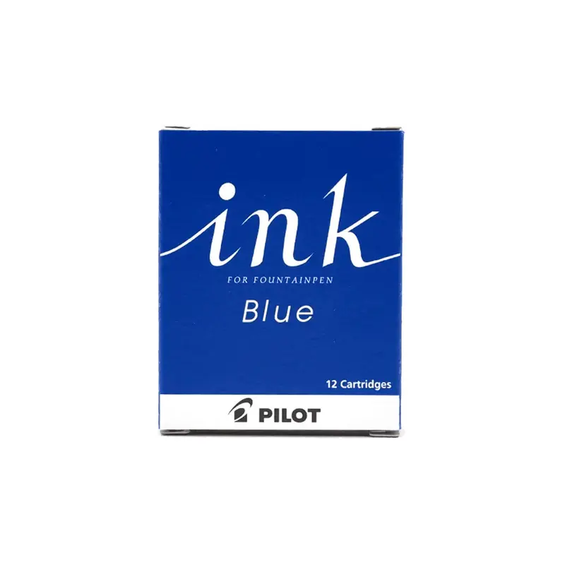 Pilot Ink Cartridge 12-pc Pack Blue