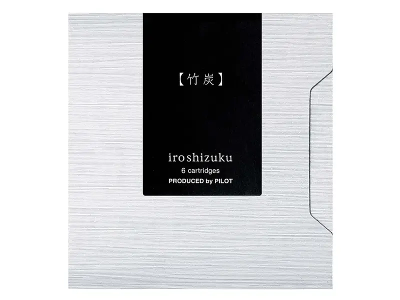 Pilot Iroshizuku cartridge 6 pack - Black Take-Sumi