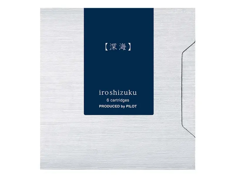Pilot Iroshizuku cartridge 6 pack - Blue Shin-Kai