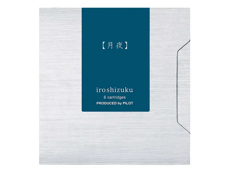 Pilot Iroshizuku cartridge 6 pack - Blue Tsuki-yo