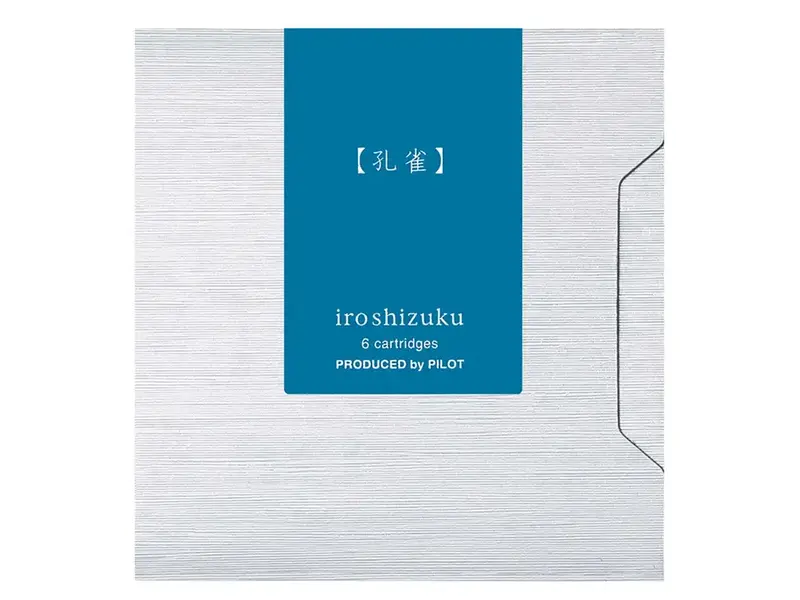 Pilot Iroshizuku cartridge 6 pack - Green Ku-Jaku
